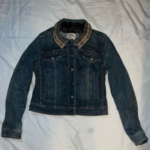 Beaded Jean Jacket